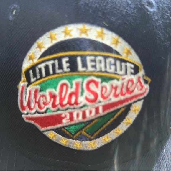 Vintage New Era 59Fifty Little League World Series 2001 Hat Fitted 7 1/4 USA - Picture 4 of 10